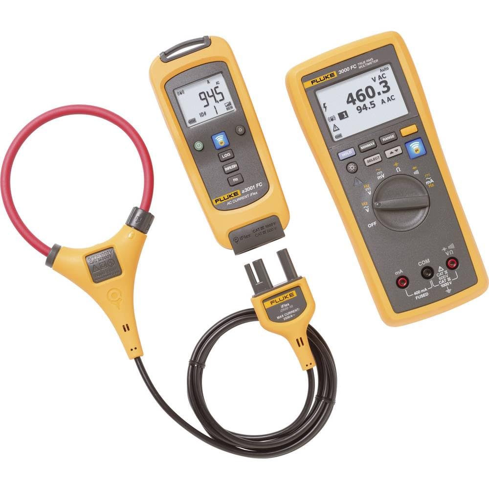Fluke a3001 FC Wireless iFlex AC Current Clamp Kit