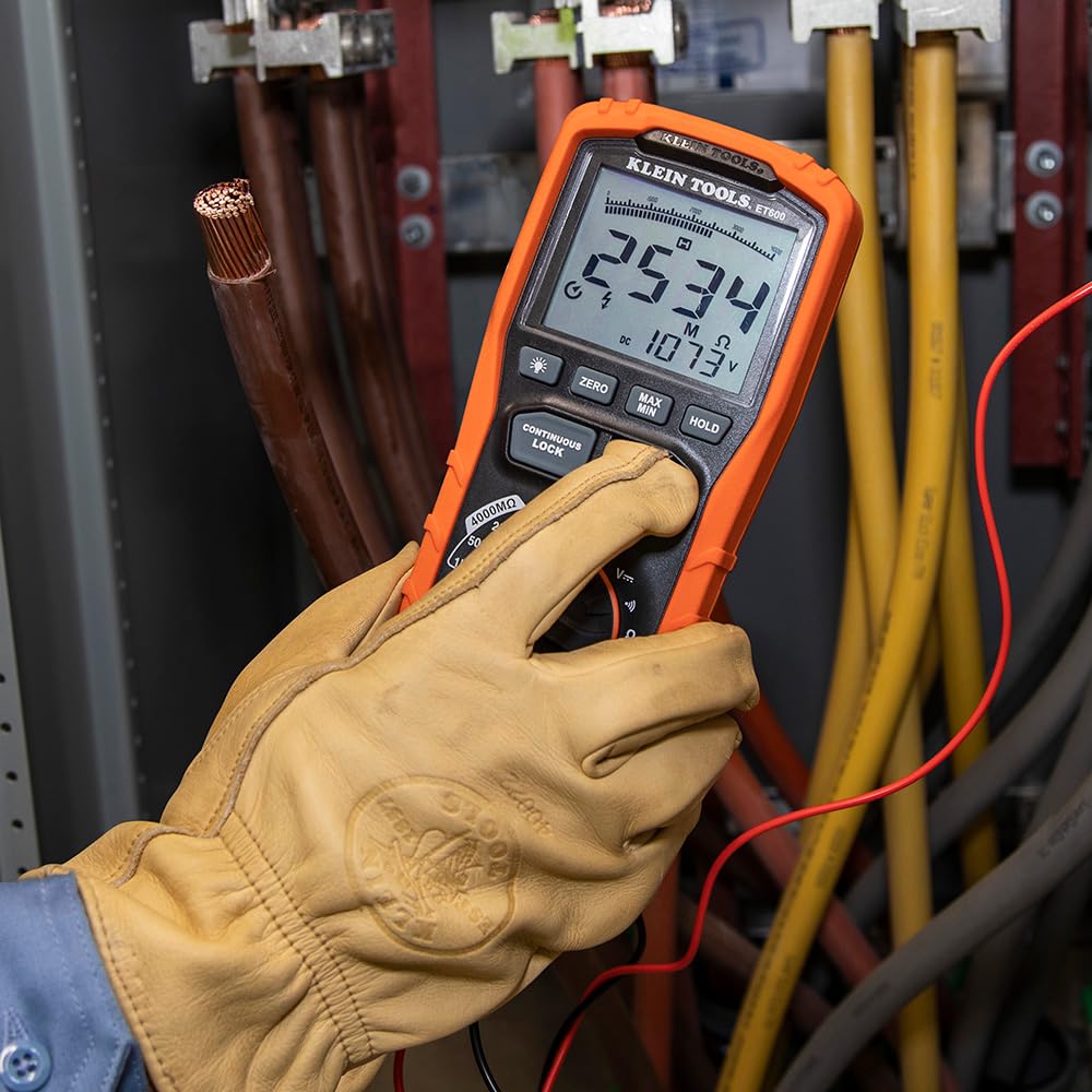 Klein Tools ET600 Megohmmeter Insulation Tester Multimeter