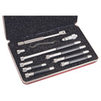 Starrett Tubular Inside Micrometer Set, 1.5-12" Range, .001" Graduation