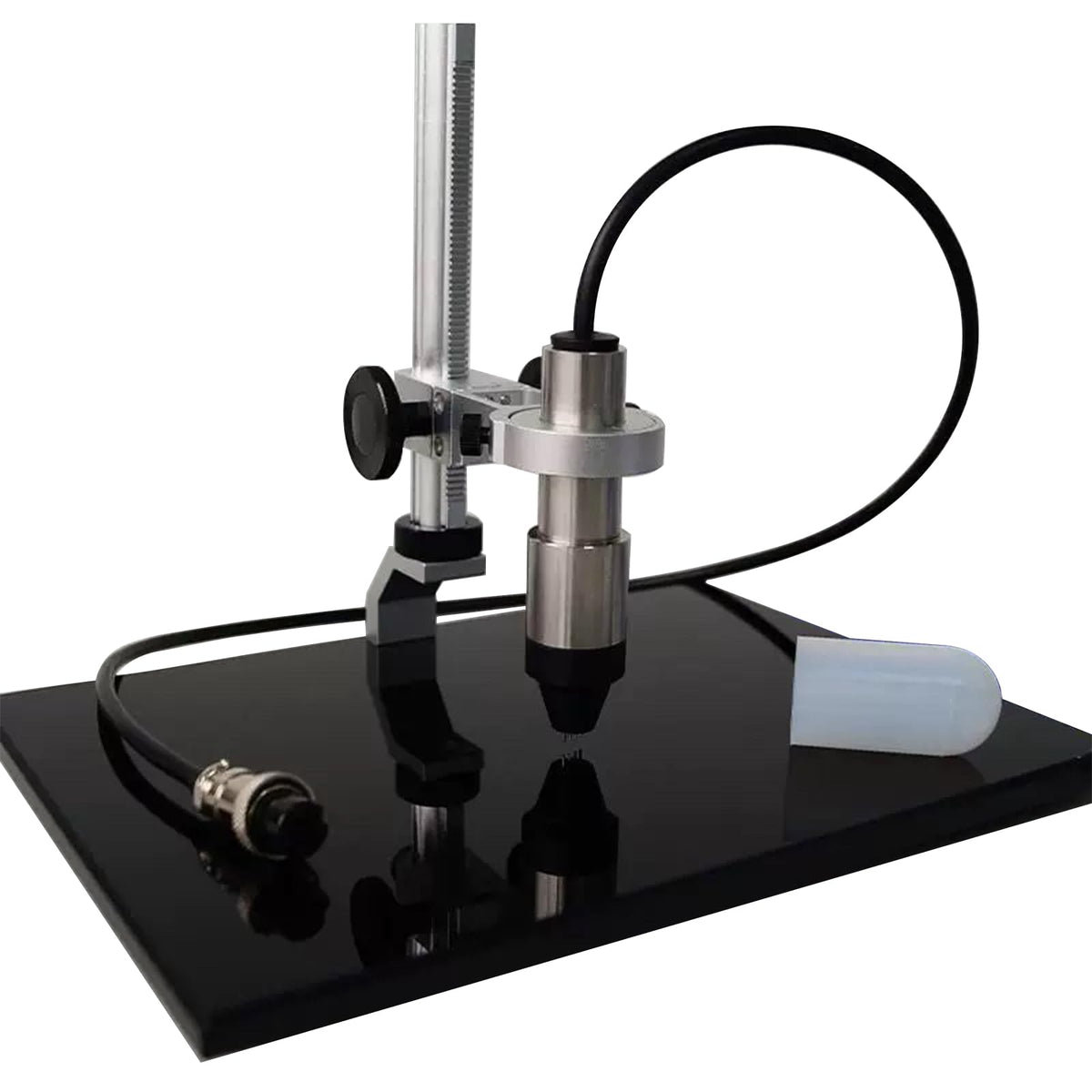 Hunayu Four-Point Probe Test Bracket with Probe*1 Suitable for Huanyu Four Point Probe Resistance Tester Sheet Resistance of Uniform Rigid Conductive Semiconductor Film (Bracket B + Probe, E2)