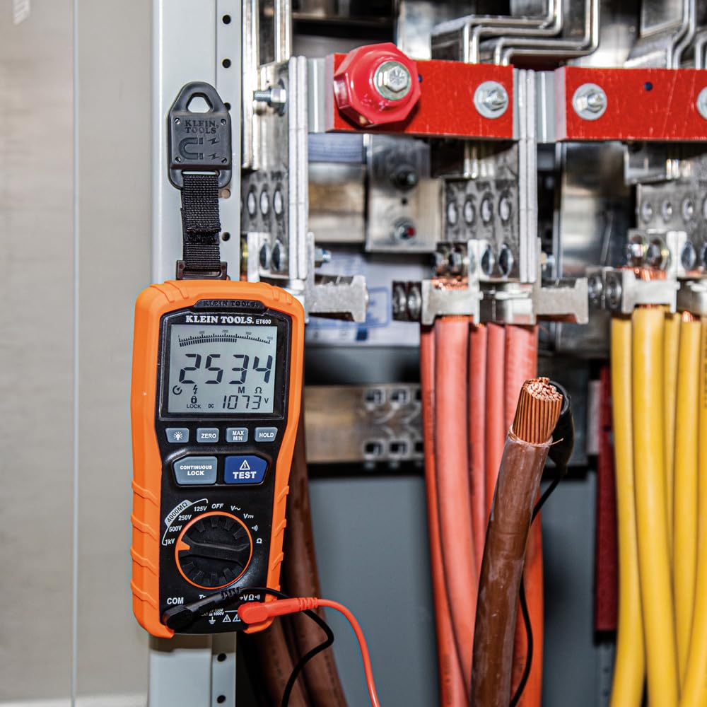 Klein Tools ET600 Megohmmeter Insulation Tester Multimeter