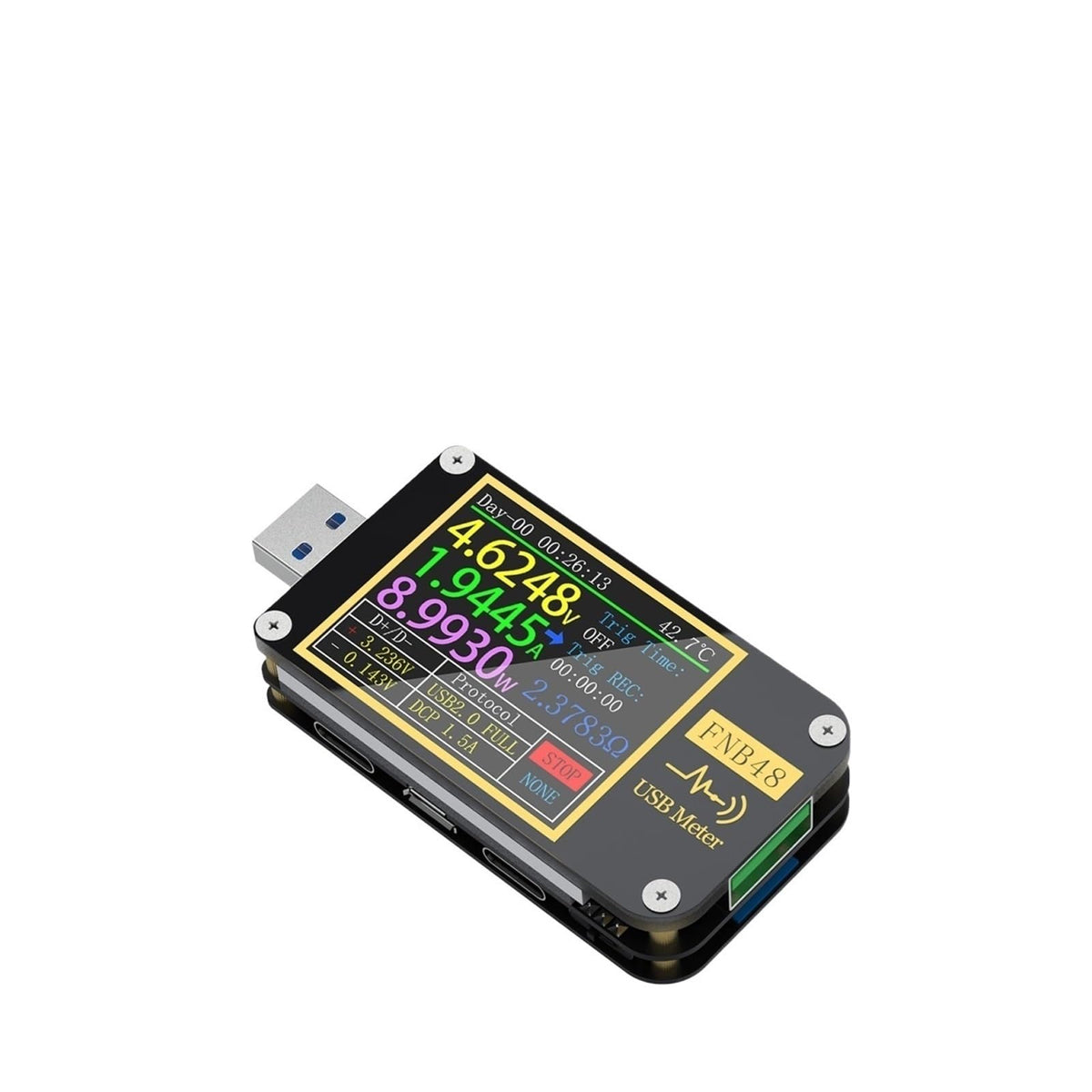 Voltmeter FNB48 PD Trigger QC4 + PD3.0 2. PPS Fast Charging Protocol Capacity USB Test Ammeter Current and Voltage Meter