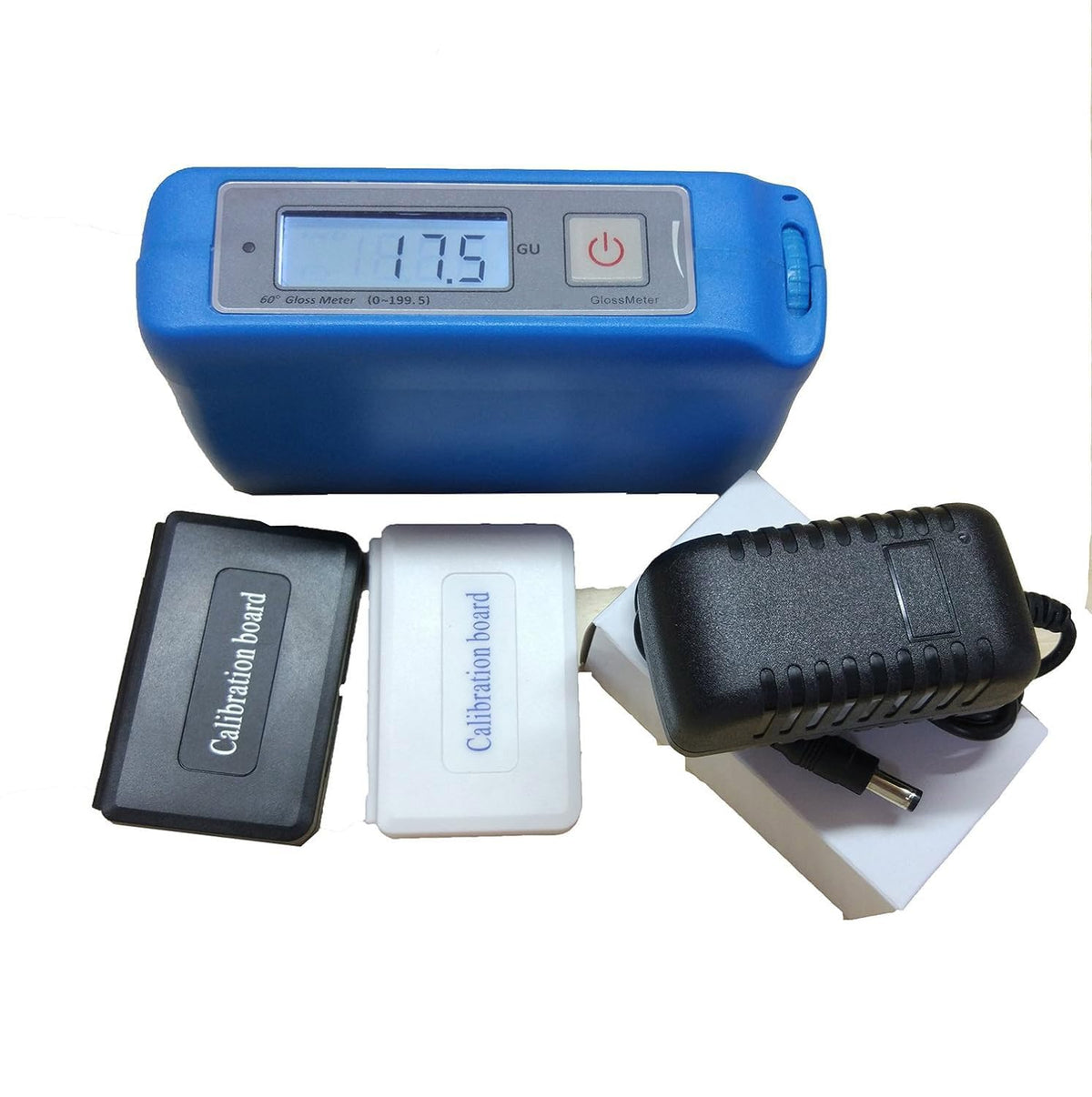 60 Degree Glossmeter Gloss Meter Gloss Tester for Printing Ink Paper Plastic with Range 0.0 to 199.5GU Deviation ±1.5GU Measuring Area 36×18mm