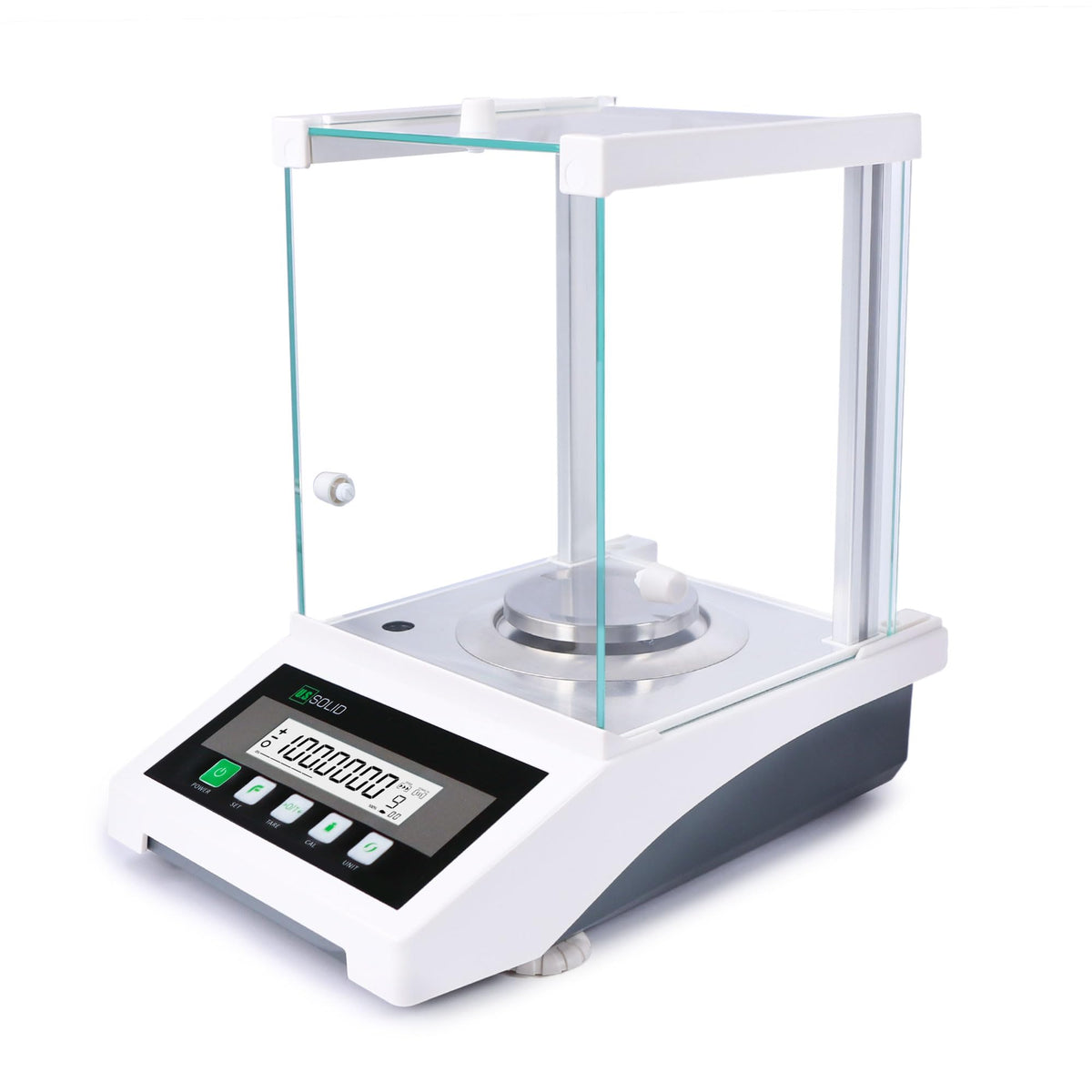 U.S. Solid 0.1 mg Analytical Balance, 200g x 0.1mg, 0.0001g Lab Science Electronic Balance, Electromagnetic Transducer