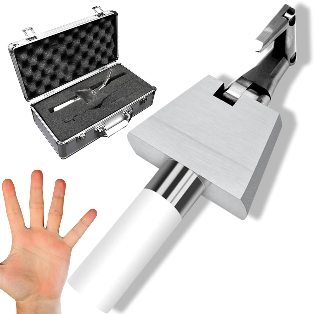 UL Articulated Test, Bend Test Finger Accessibility Probe, Electric Shock Protection, 3.5mm Hinged Test Probe, UL Test Curved Finger, for Electrical, Industrial, Scientific, Laboratory