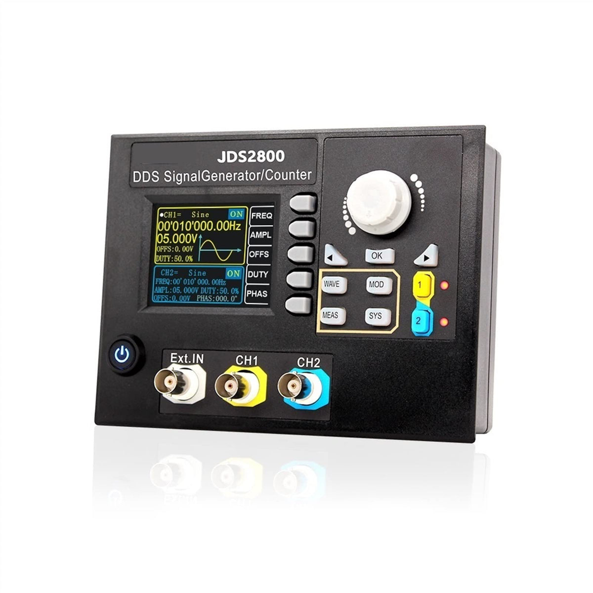 15MHz DDS Function Signal Generator Digital Control Dual-Channel Frequency Meter Arbitrary Waveform Generator
