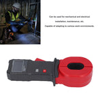WALFRONT Clamp Ground Resistance Tester, 0.01-500 Ohm, 500 Memory