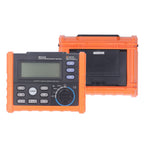 Ground Tester Backlit LCD Display Automatic Shutdown Earth Meter for Iron Tower Building 600V