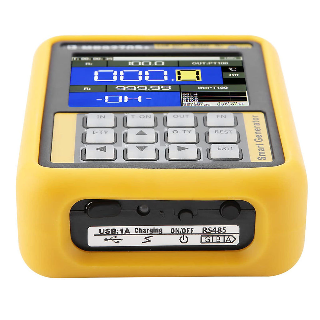 High Calibration Current Voltage Thermocouple Generator - 4 to 20mA Generator with Black Bag - AC100-240V Power Supply - for Electrical Testing - Industrial Use