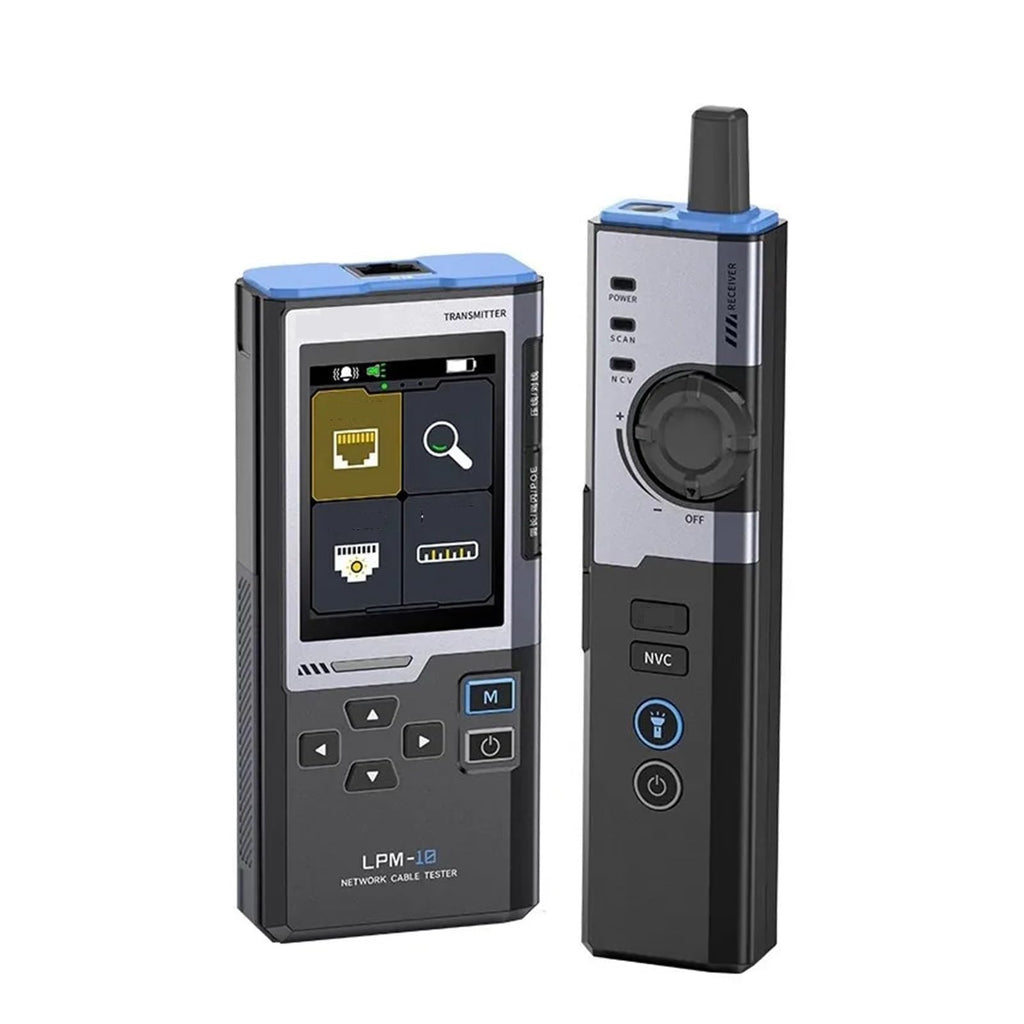 Spectrum Analyzer, LPM-10 Network Analyzer POE Cable Tester Multifunctional Anti-Interference Locator Port Blinking