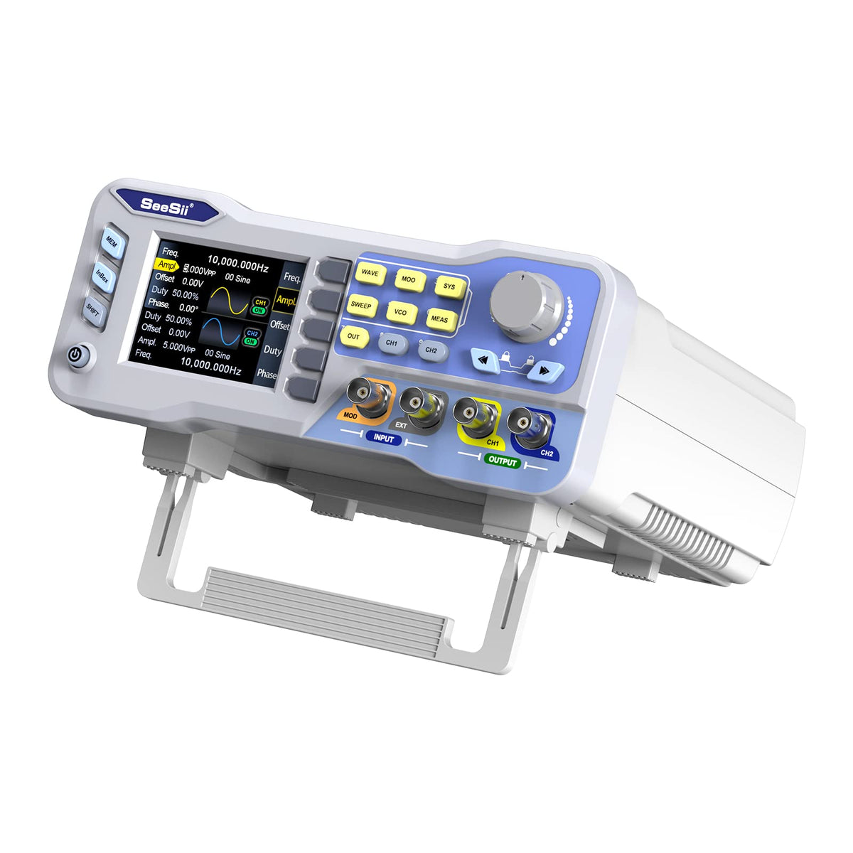 SEESII Dual-Channel DDS Signal Generator Counter 80MHz, Arbitray Waveform