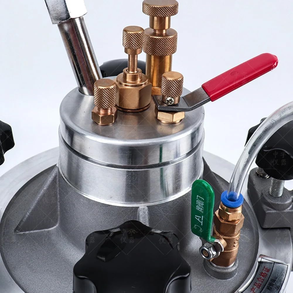 Professional Concrete Air Content Pressure Tester 7000mL Mortar Air Content Detector (Stainless Steel)