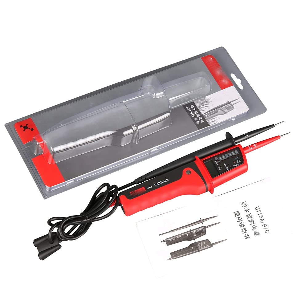 Voltage Detector Waterproof Digital Multimeter 24V~690V AC/DC Tester Phase Rotating Electric Pen