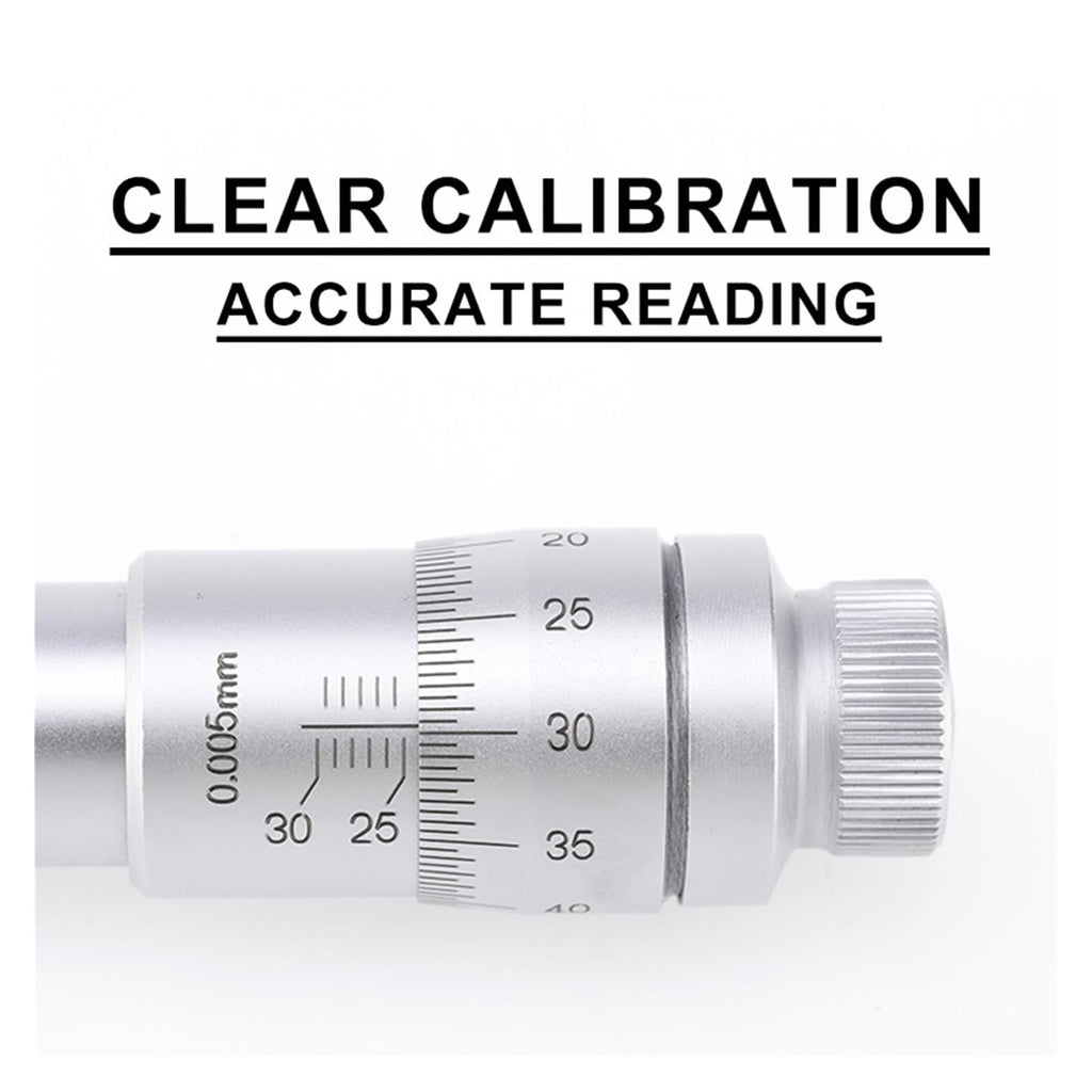 Three-Point Internal Micrometers Inside Measure Gauge Measurement Tool 6-8mm 8-10mm 16-20mm 75-88mm 87-100mm(12-16mm)