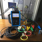 Handheld Energy Logger Flexible CTs Power Quality Analyzer Electrical Energy Analyser Mi550 +NRC100 Coils（Measurement Range: 10A-1000A, Inner Diameter 100mm）