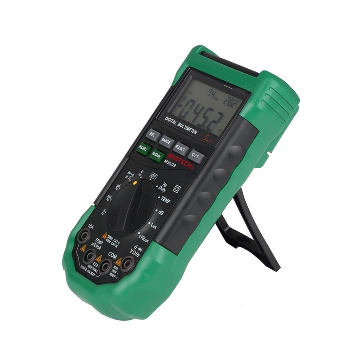 MS8229 5 In1 Auto Range Digital Multimeter Multifunction Sound Level Temperature Humidity Tester Meter Easy to Operate
