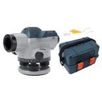 32x optical level boost survey tool with magnetic damped compensator for accurate measurement in harsh environments IP54 aluminum alloy body