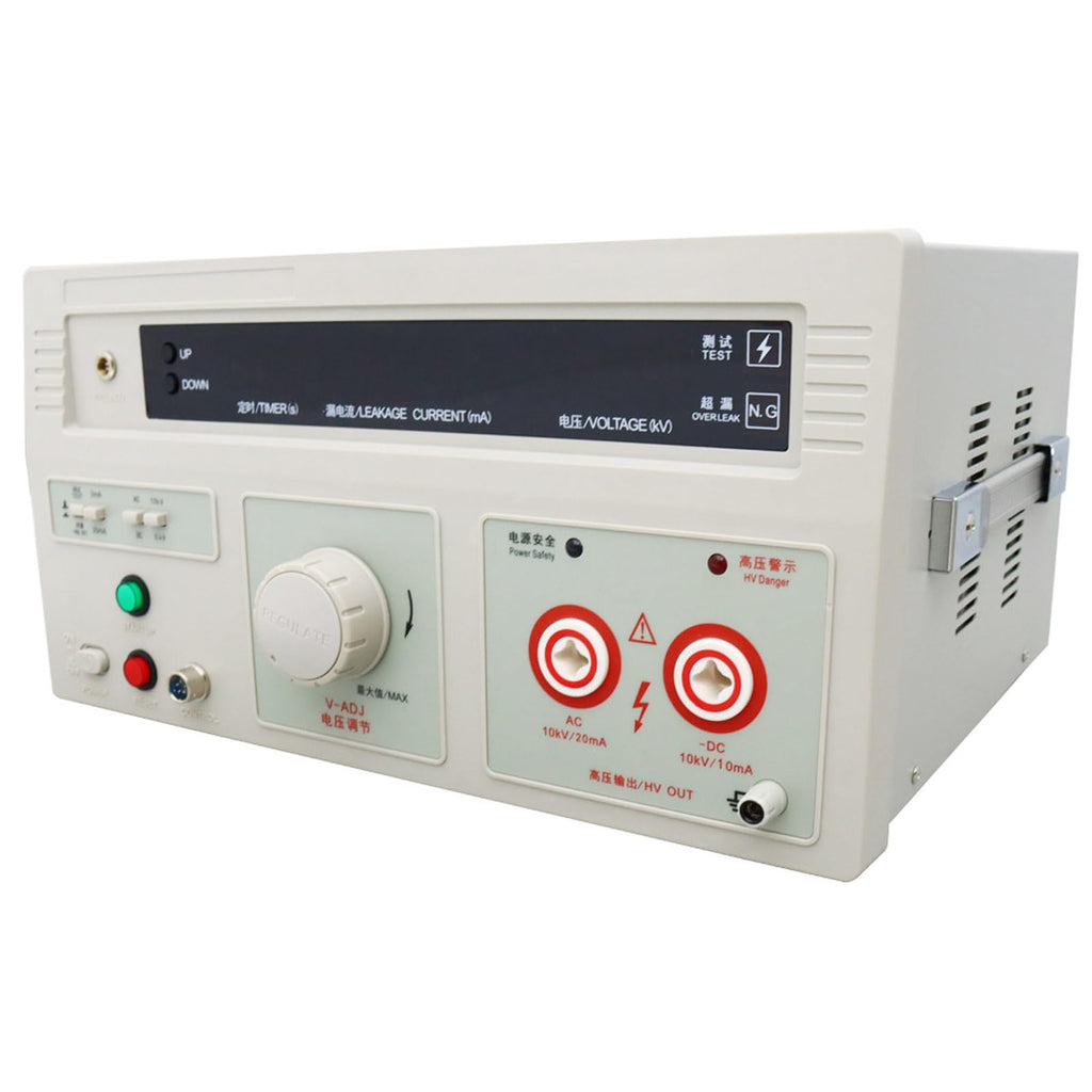 Withstand Hi-Pot Tester RK2671AM 110V 10KV AC/DC Voltage Withstand Test Instruments 100VA Hi-Pot Insulation Resistance Testing Tool LED Digital Display Hipot Tester