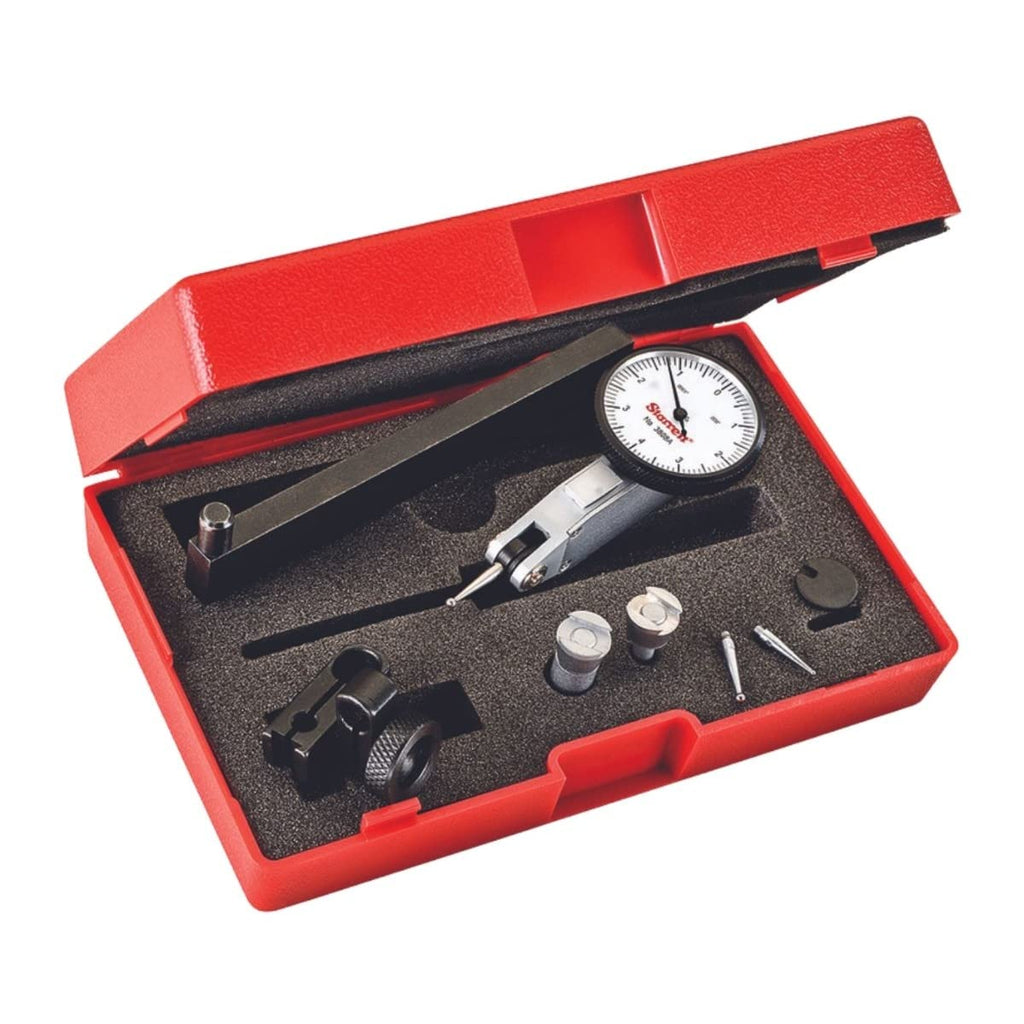 Starrett Dial Test Indicator, 1-9/16" Dia, .0005" Graduation, .030" Range