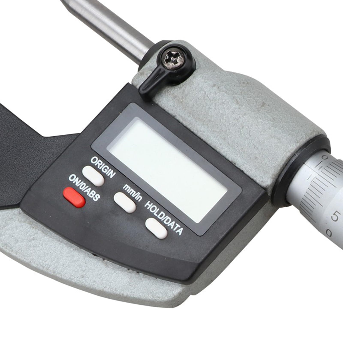 0-1"/0-25mm Digital Tube Micrometer, with Dual Ball Anvil for Precise Measurements