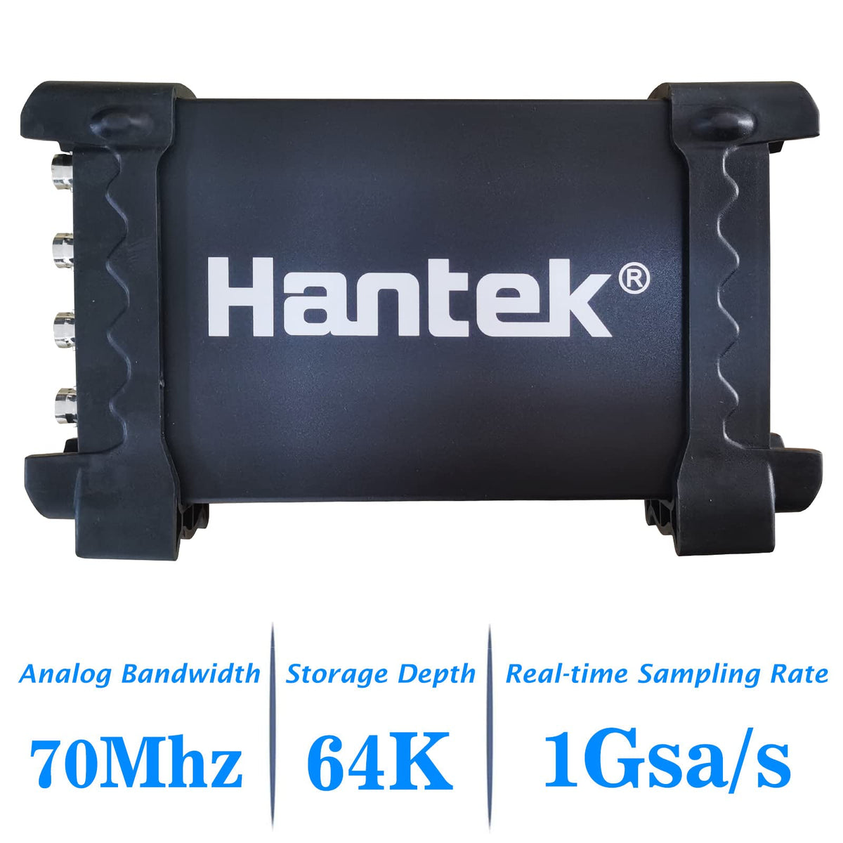 Hantek 6074BC 4-CH Oscilloscope 70Mhz 1GSa 23-pc Set
