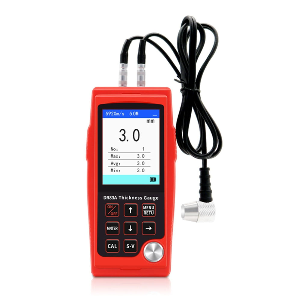 Thickness Gauge, High Precision Thickness Gauge for Metal and s Measurement Type-C Charging Ultrasonic