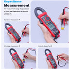 UNI-T UT219E UT219M UT219DS Pro Clamp Meter Digital Professional Pliers Ammeter 6000 Counts Electrical Repair Meter Tester(UT219E)