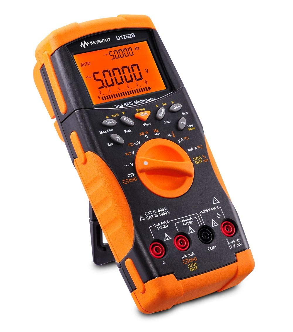 KEYSIGHT U1252B Handheld Digital Multimeter, 4.5-Digit