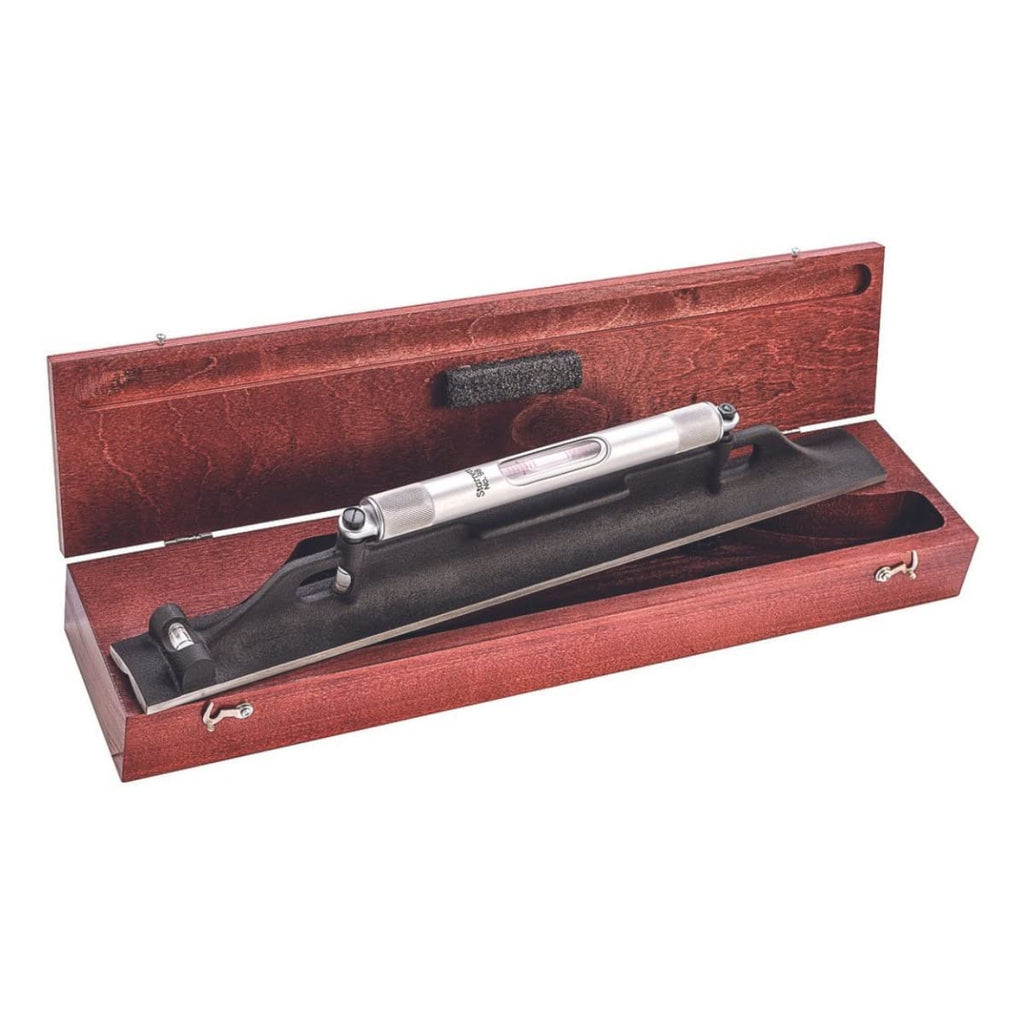 Starrett Machinists' Level, Ground and Graduated Main Vial, 18" Length