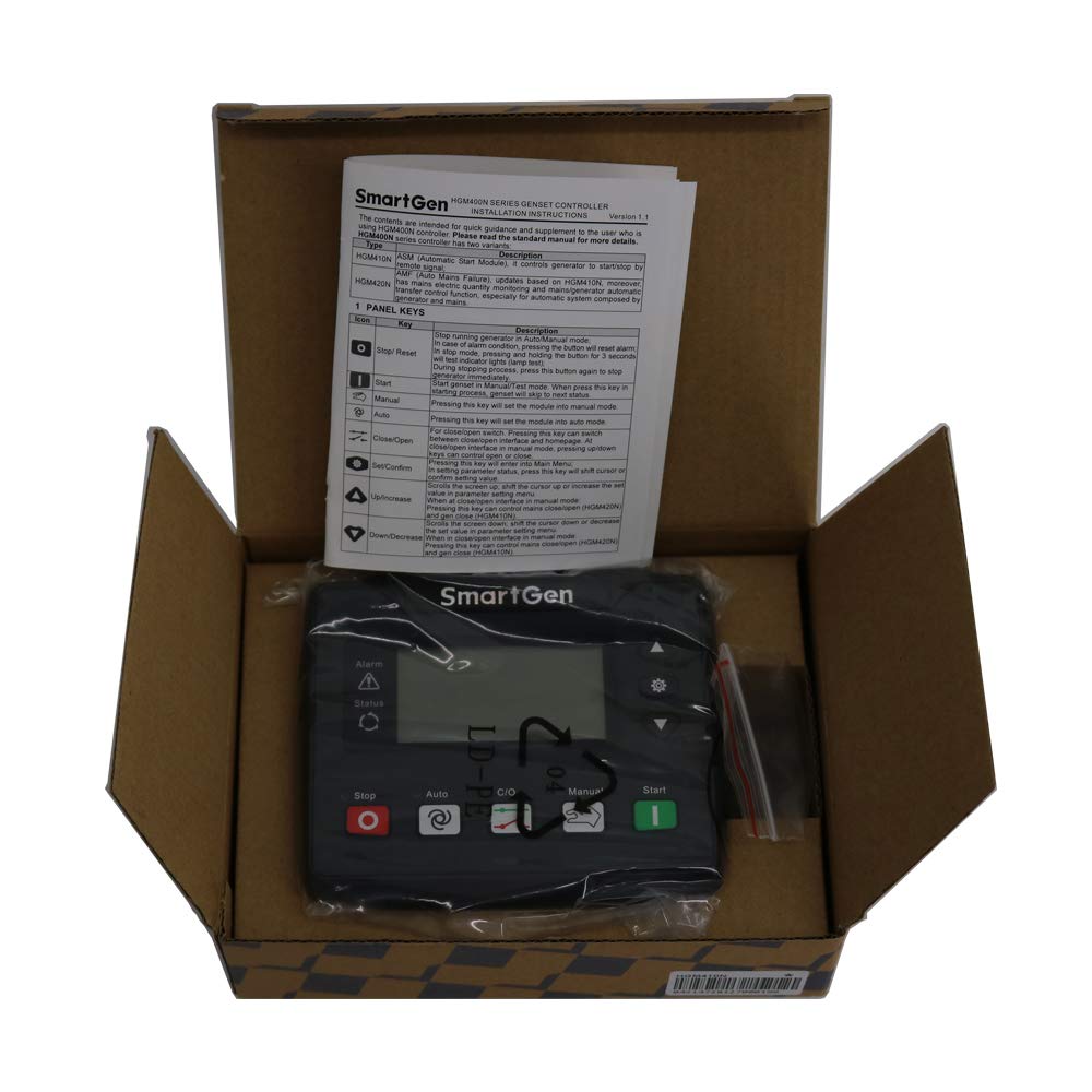 New Smartgen HGM410N Generator Controller Single Unit Automation and Remote Signal Start/Stop Module
