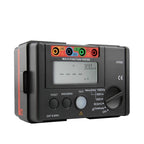 Resistance Tester, UT526 Digital Electrical Meter Insulation Resistance Tester AC DC Voltmeter/RCD/Low Resistance Continuity