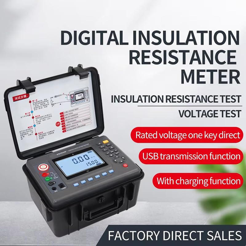 15KV Digital Insulation Resistance Tester