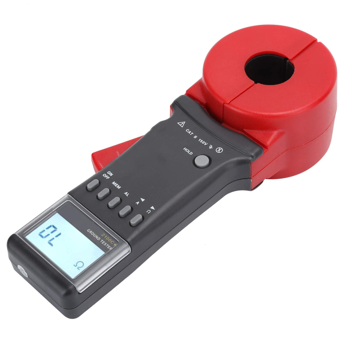 Large Capacity Clamp Earth Tester for Ground Resistance Measurement Panel