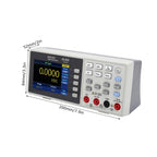 XDM1041 3.7in Digital Desktop Multimeter + HT208D Digital Clamp Meter