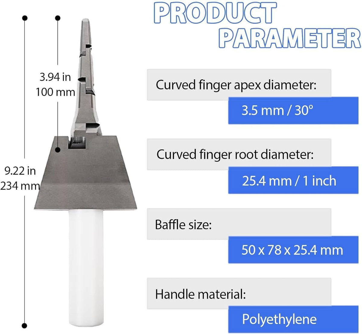 UL Certified Bend Test Finger Probe with Electric Shock Protection. UL Certified Bend Finger Probe is for Electrical, Industrial, Scientific, and Laboratory Environments