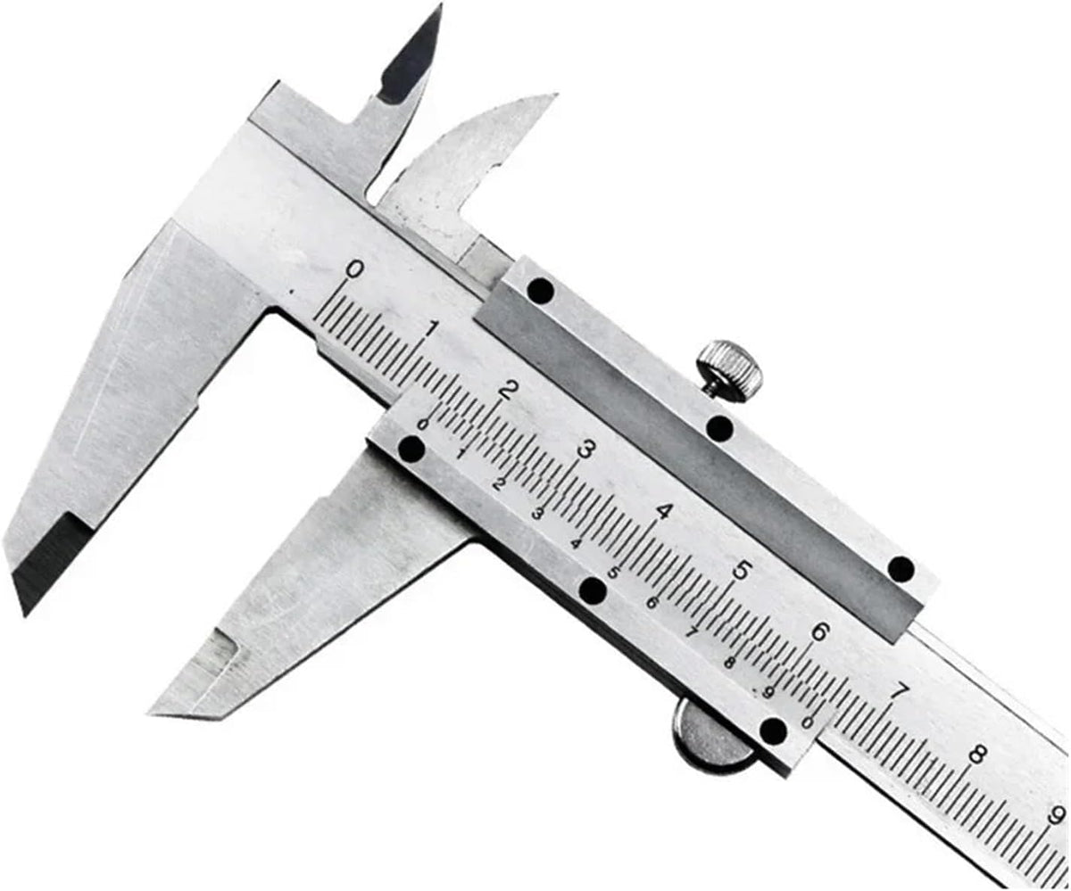 Vernier Caliper Industrial Vernier Caliper Carbon Steel Precision Measurement Metric Precision Four Use Measuring Tool