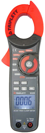Triplett 9325 Clamp-On Digital AC/DC Meter with NIST Calibration