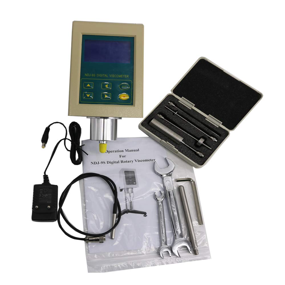 NDJ-9S Digital Rotational Viscosimeter Viscosity Meter for Liquid Viscose Capacity Viscosity Measure Fluidimeter Testing Machine