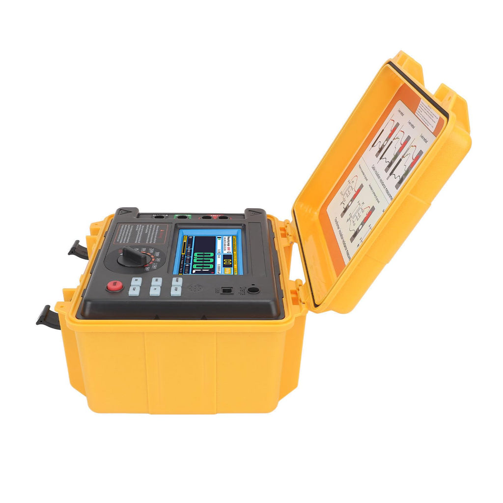 Insulation Resistance Tester LCD Display Digital Megohm Meter 5KV for Electrical Maintenance