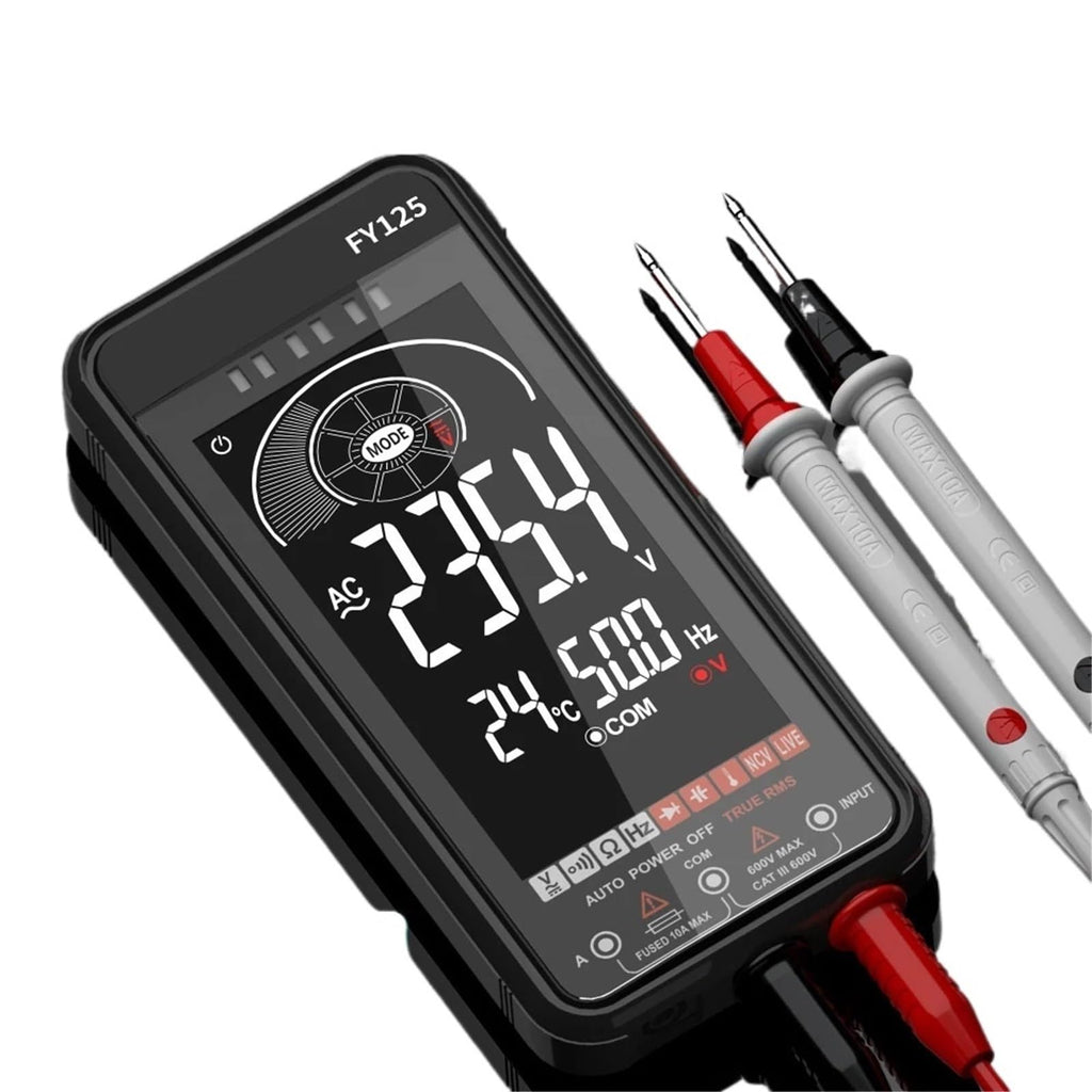 Digital Multimeter with True RMS 6000 Counts Tester Electrical Tools(FY123A)