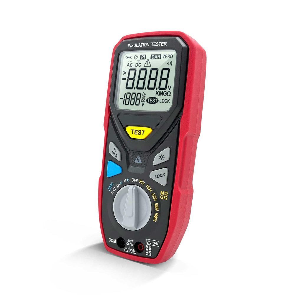 PerfectPrime IT365 Insulation Tester/Megger 50V, 100V, 250V, 500V and 1000V
