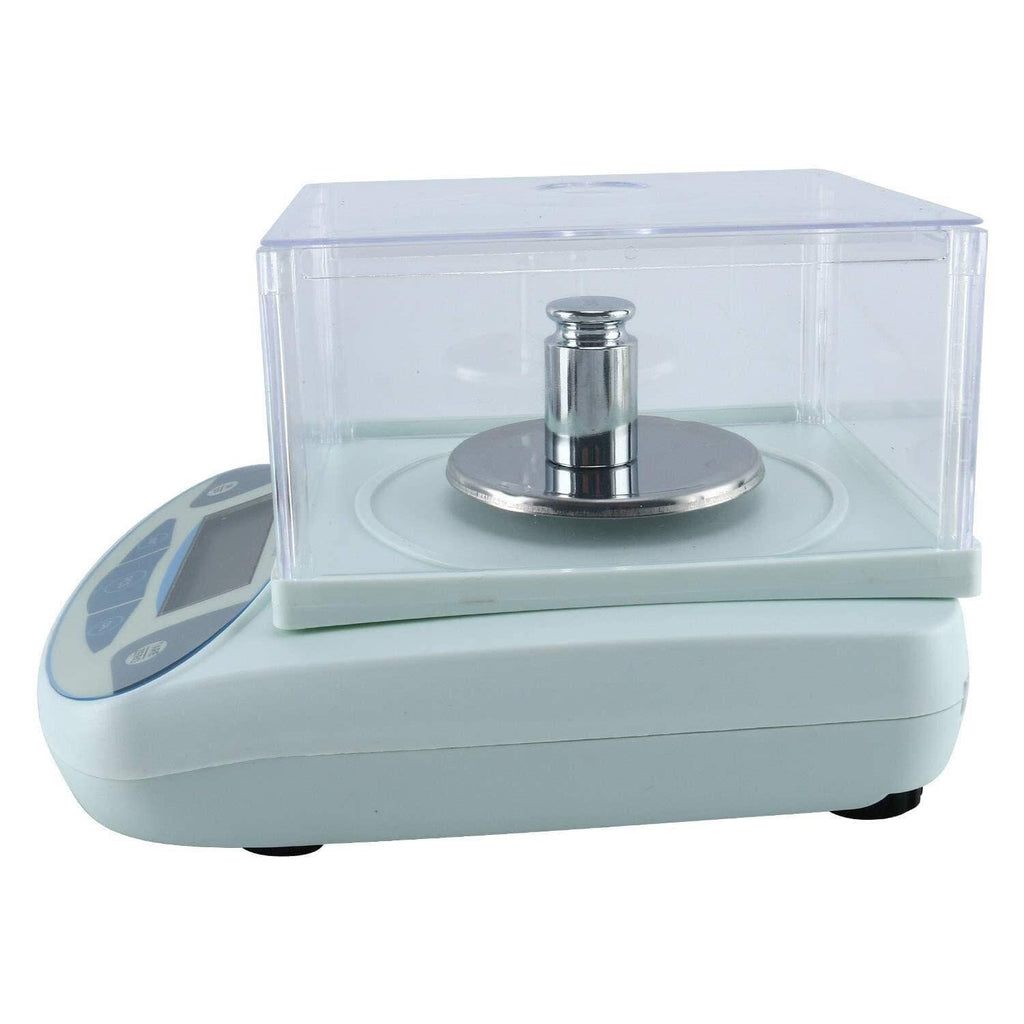 100-500G/0.01G Precision Lab Scale Analytical Laboratory Balance LCD Display Industrial Scale Gold Scales with Counting and Unit Conversion Scales (One Color-100G/0.001G)