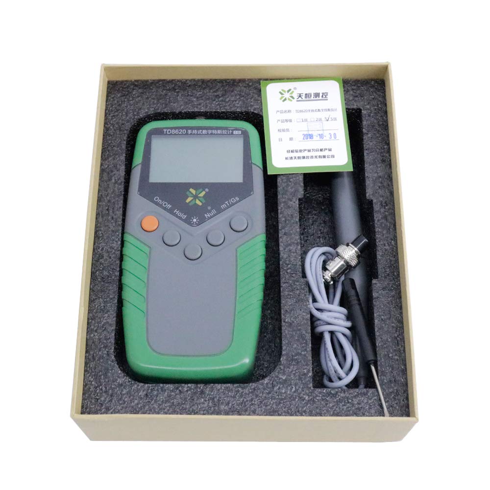 Digital Precise Permanent Magnet Gauss Tesla Meter with Class 1 Accuracy Surface Magnetic Field Tester