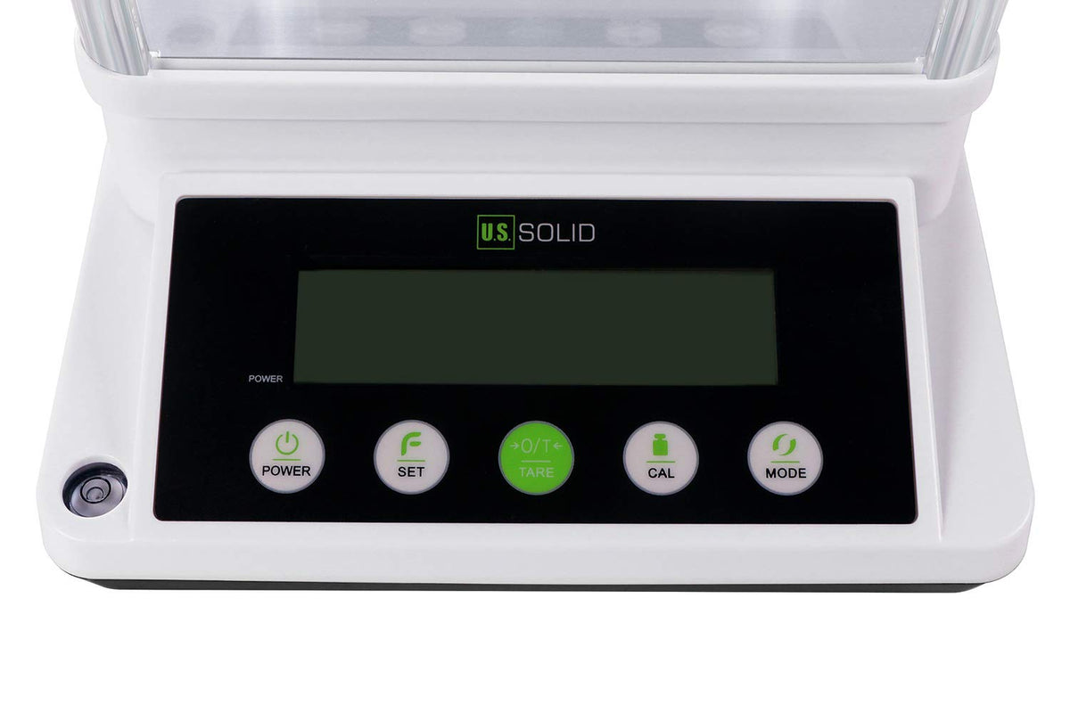 U.S. Solid 0.001 g Precision Balance - 310 g x 1 mg Digital Electronic Analytical Lab Scientific Scale