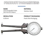 Aluminum Digital Caliper Set for Inner Diameter and Depth Measurement