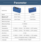 LS193 Gloss Meter glossmeter with Micro Measuring Aperture Angle 60°, Range 0-1000GU.