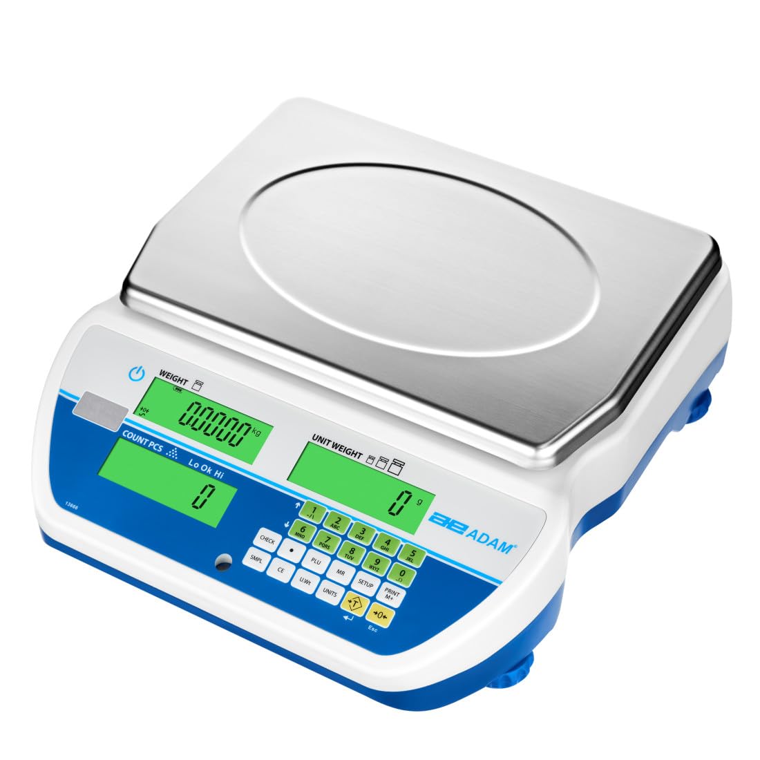 Adam Equipment CCT 8 - Cruiser CCT Bench Counting Scales - Capacity: 16lb / 8kg, Readability: 0.0005lb / 0.2g