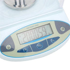 Digital Precision Electronic Scale LCD Analytical Balance Industrial Weighing and Counting Scientific High Lab with Windshield for Laboratory Jewelry (200g/0.01g)