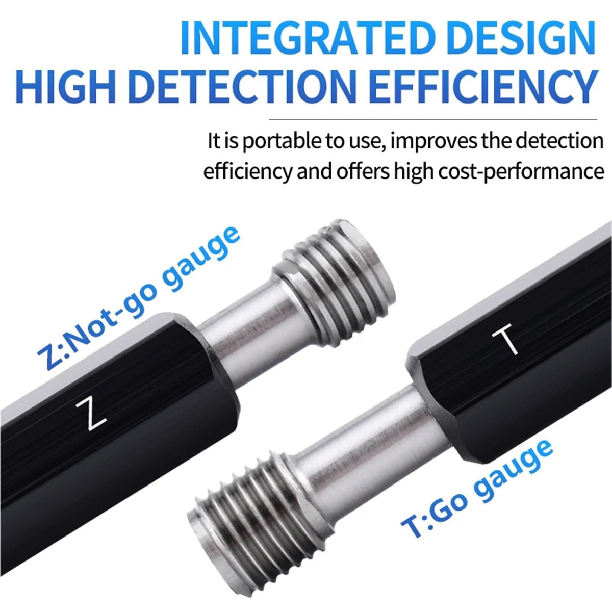 1pcs 6H M82-M94 Steel Mer-cury Gage Metric Fine Thread Plug Gauge M82M83M84M85M86M87M88M89M90M91M92M93M94(M87X2-6H)