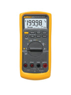 Fluke 87V Industrial Digital Multimeter, for Advanced Troubleshooting, Measures 1000 V AC/DC, Peak Min/Max, Low Pass Filter, Includes TL75 Test Leads, AC175 Alligator Clips, 80BK Temp Probe